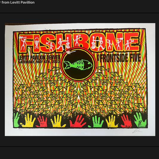 Fishbone - Show Poster from Levitt Pavillion