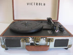 Signed Fishbone Travel Record Player