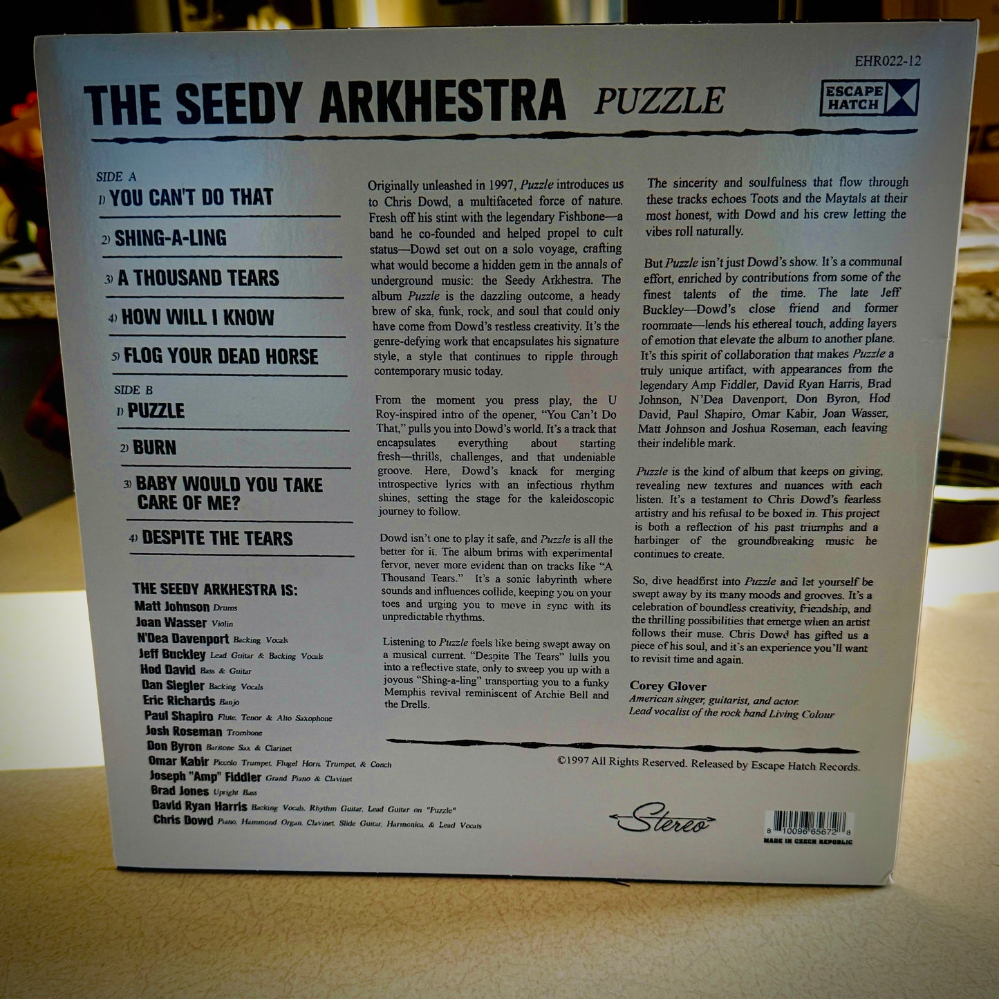 The Seedy Arkhestra - Puzzle Vinyl LP