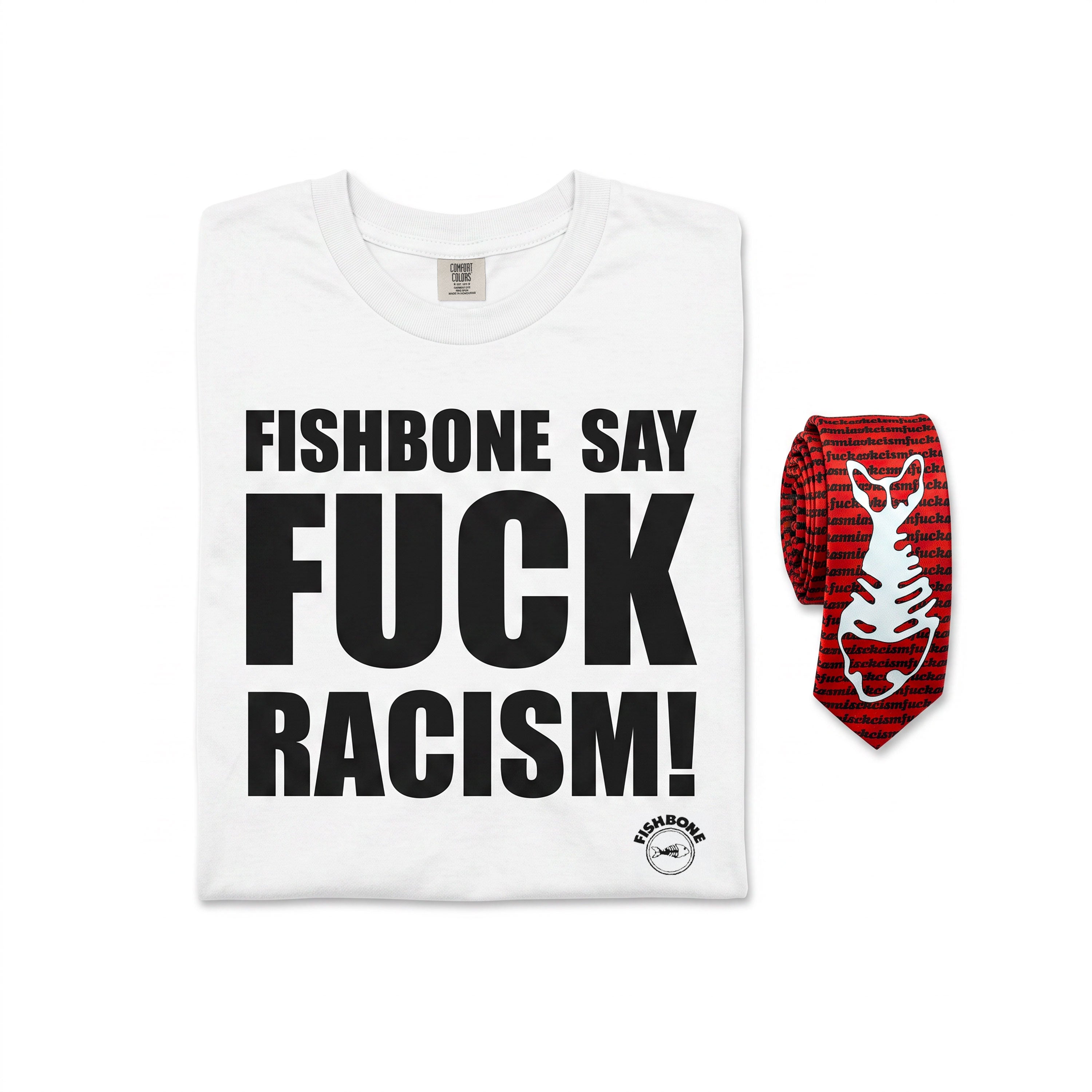 Fuck Racism Tee/Tie Bundle