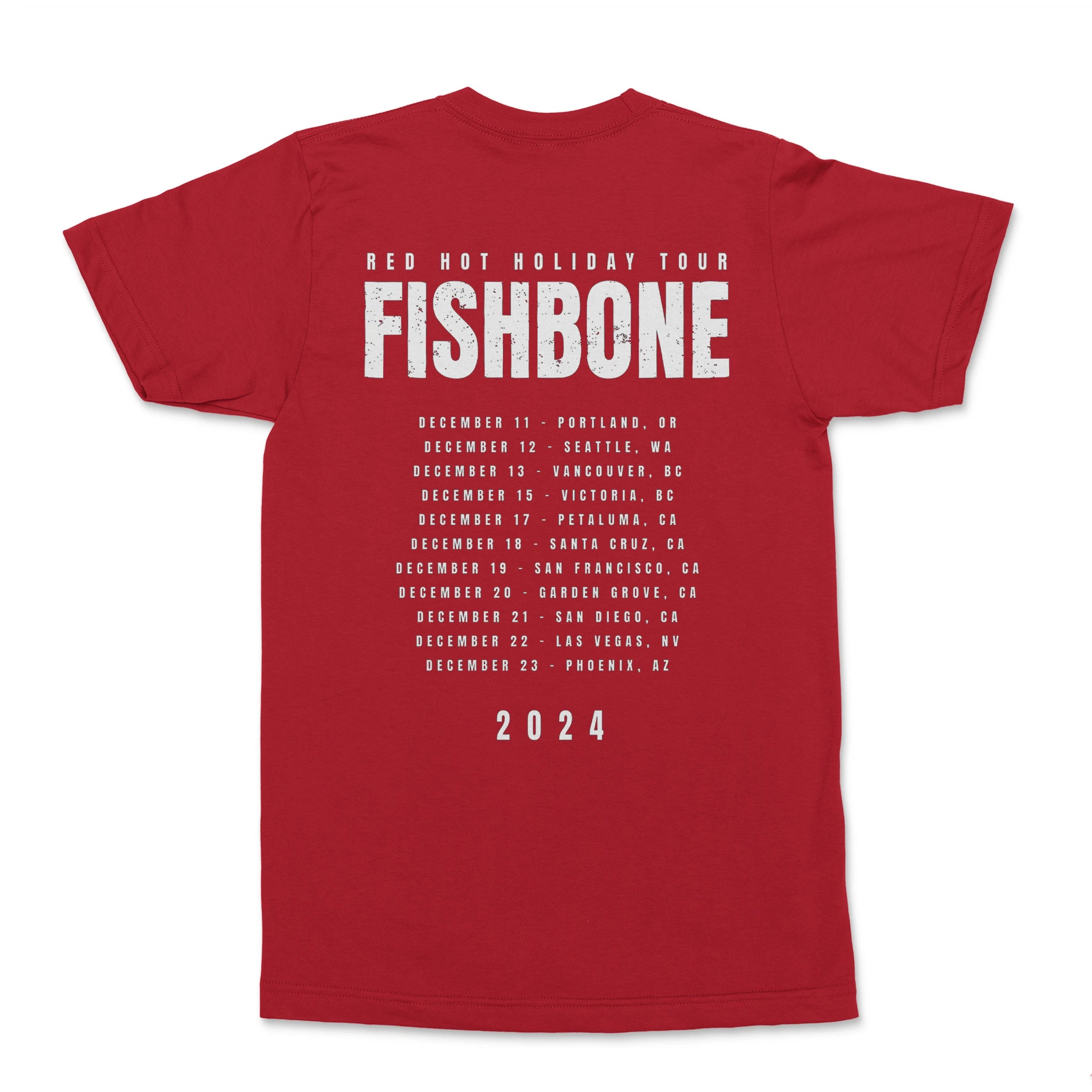 Red Hot Holiday Tour Tee