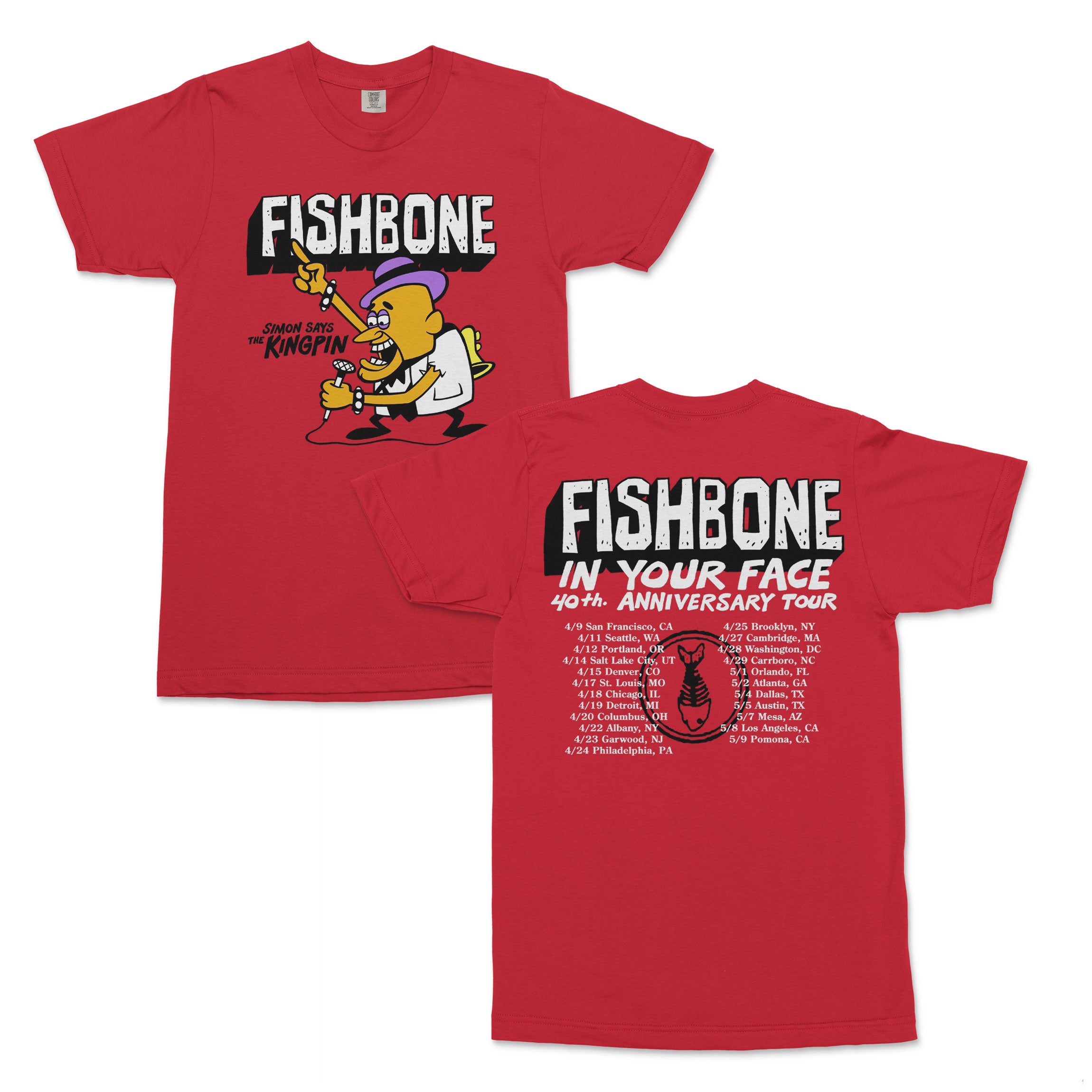 In Your Face Tour Tee