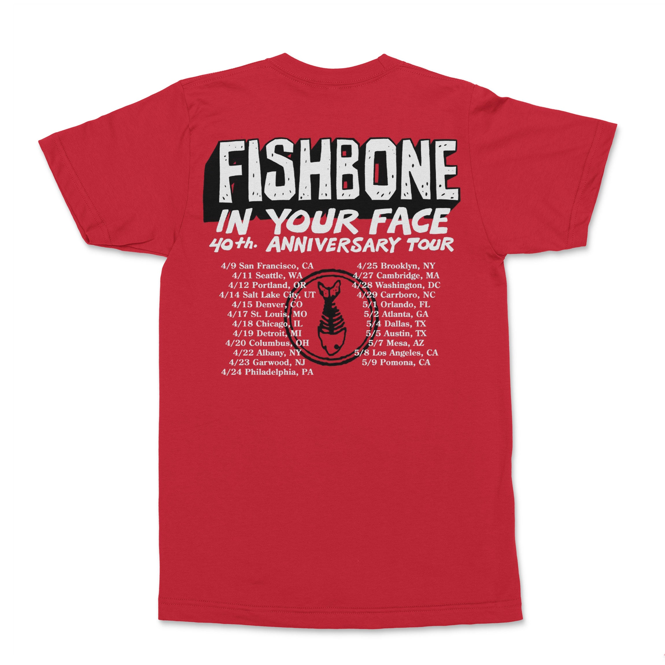In Your Face Tour Tee