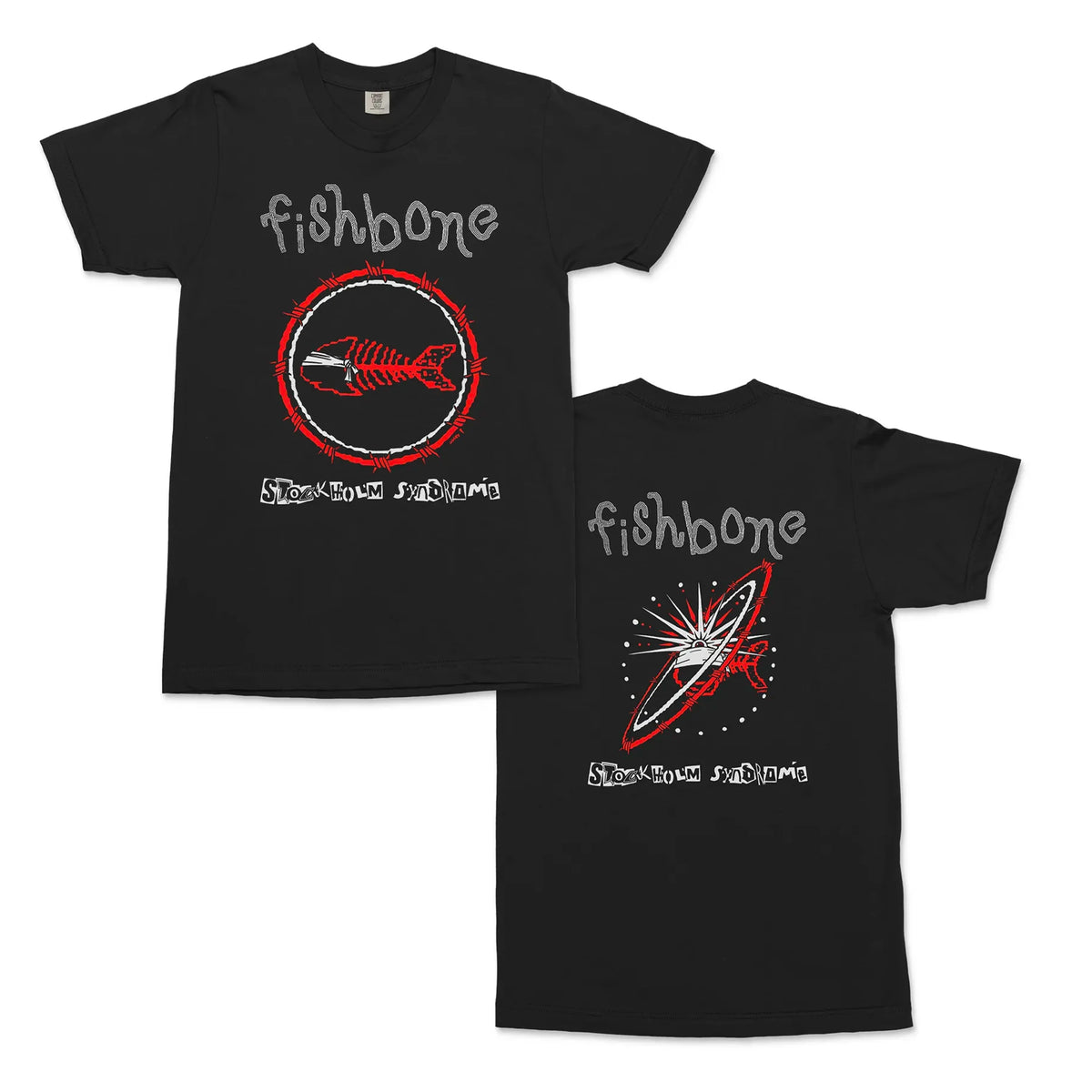 S*N様 90s USA製　Fishbone　バンド Tシャツ　音楽　フェード Stockholm Syndrome Tee – Fishbone