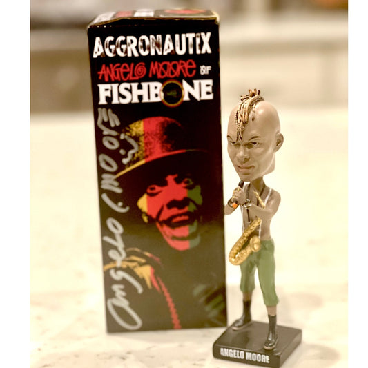 FISHBONE – Angelo Moore Throbblehead - 40 Autographed available until they ain't